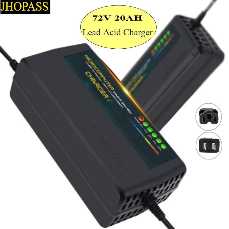 84V 20A Smart Charger - Зарядное устройство для свинцово-кислотных аккумуляторов 72В