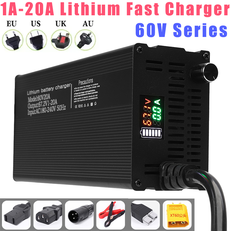 Зарядные устройства для литиев – обзор и цена 84V 20A Smart Charger