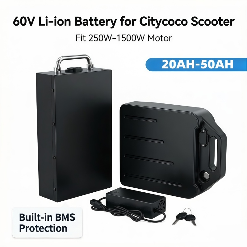 Литиевая батарея 60В с защитой – обзор и цена 60V 50Ah Electric Scooter Battery
